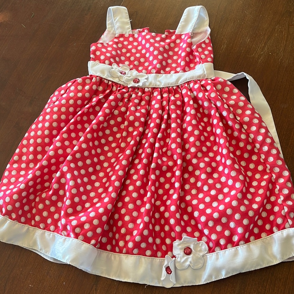 Girls polka dot dress